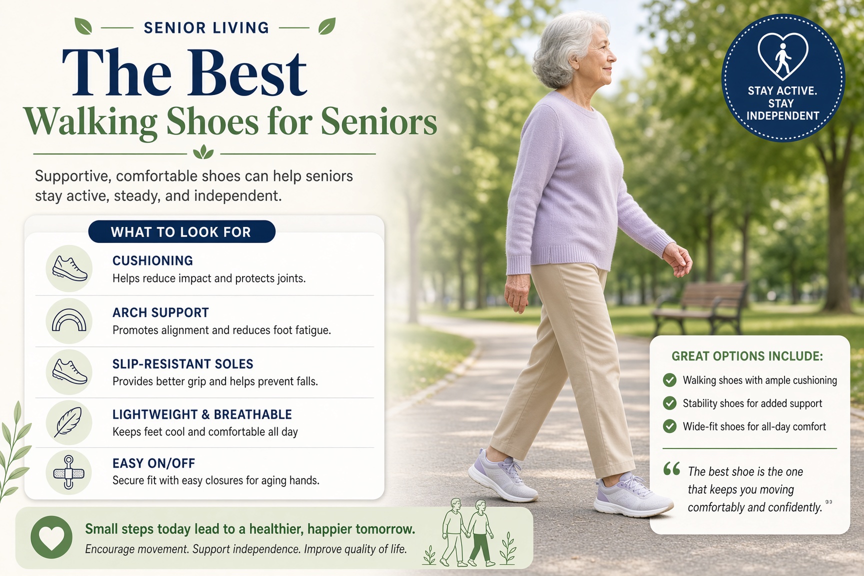 Step into Comfort: The Best Walking Shoes for Seniors